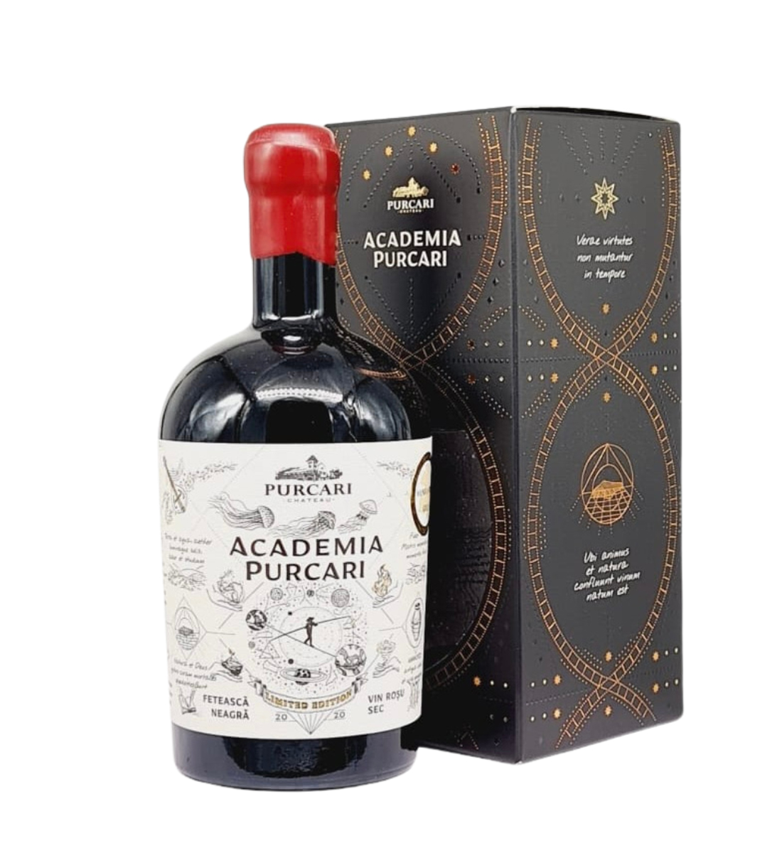 Purcari Academia Feteasca Neagra- Vin Rosu Sec - Republica Moldova - 0.75L